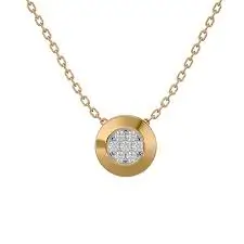 gold and diamond pendant